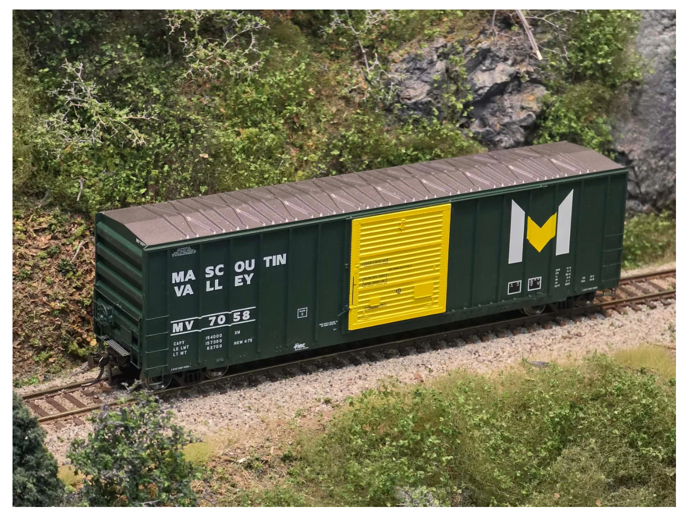 Homeshops /Atlas HO Scale MV7058 FMC 5347 Box Car Mascoutin Valley #7058