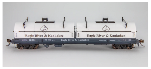 Homeshops Intermountain Evans 100 Ton Steel Coil Car - Freelance Railroad Eagle River & Kankakee #96210 HO Scale