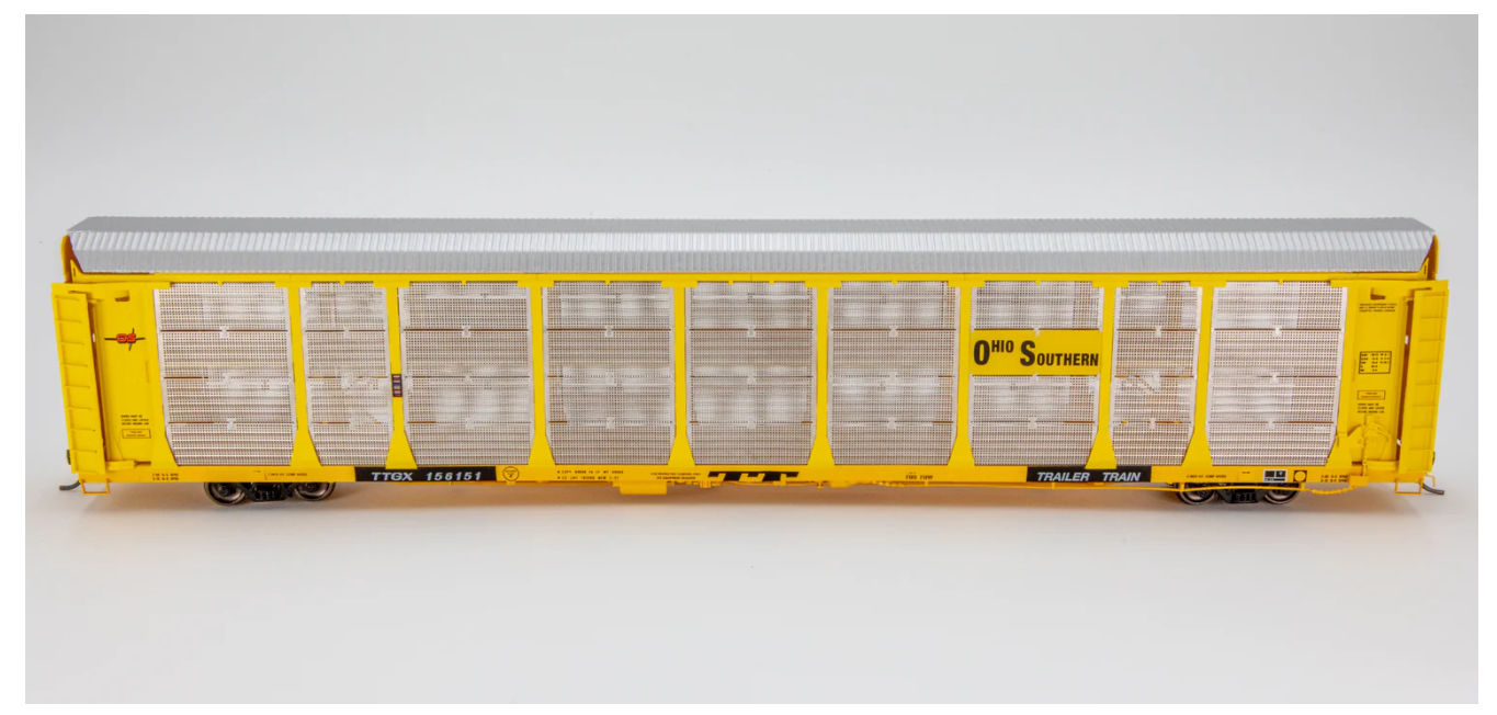 Homeshops /Intermountain TTGX157070 HO Scale Bi-Level Auto Rack Ohio Southern #157070