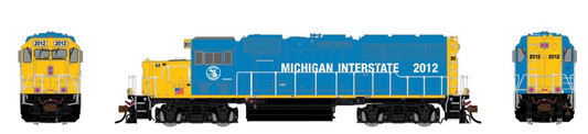Homeshops / Prairie Shadows MCIS2012 HO Scale GP20C-ECO DCC/Sound Michigan Interstate #2012