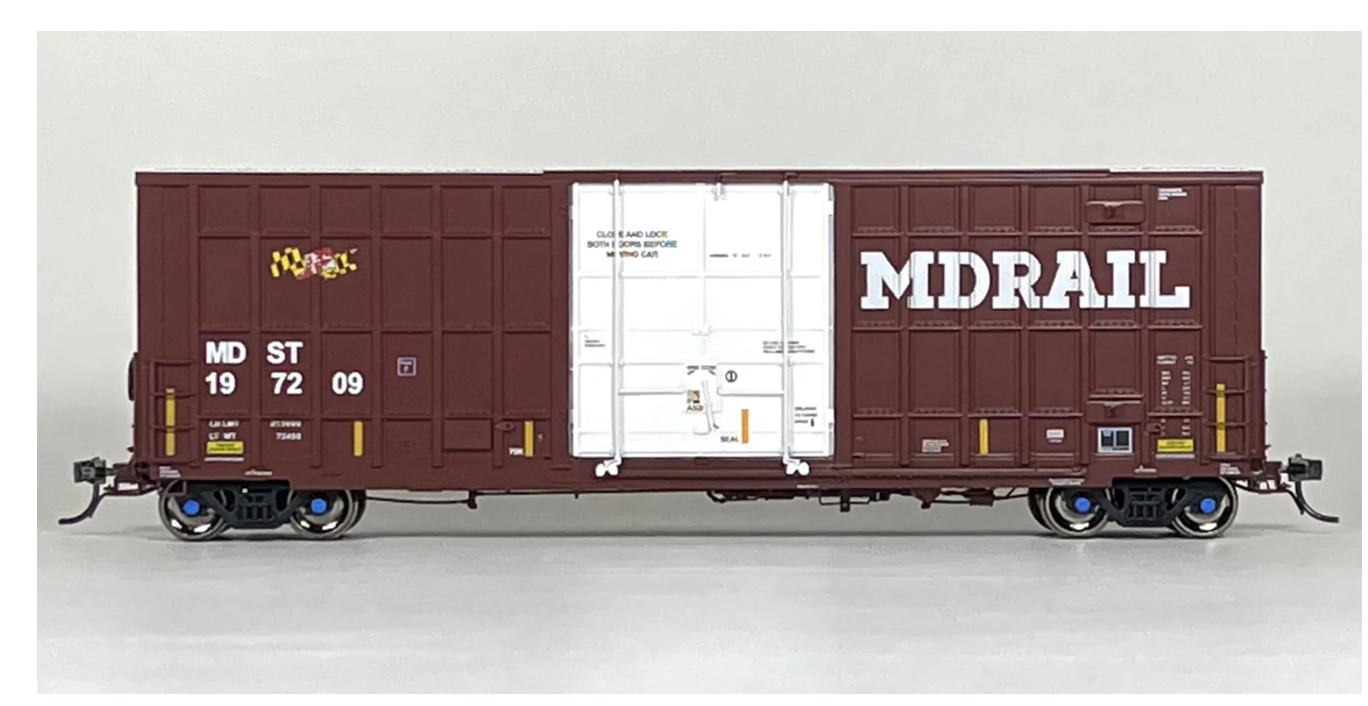 Homeshops / Prairie Shadows HO Scale Trinity 50' High Cube Box Car MDRAIL #197366