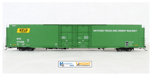 Homeshops /Tangent NTO573200 HO Scale 86' Double Plug Door Box Car Natchez Trace & Orient #573200