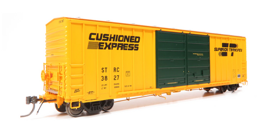 Homeshops /Rapido STRC3883 HO Scale PC&F 50' Double Door Box Car Superior Transfer #3883