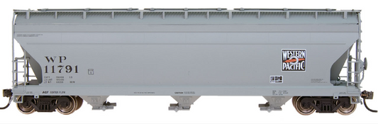 intermountain 67033-17 N Scale - ACF 4650 Cu Ft 3-Bay Hopper Western Pacific #11786