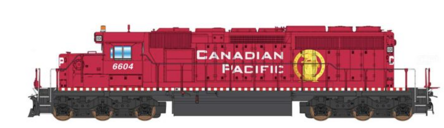 Intermountain 69377-04 N Scale - SD40-2 DC/Silent (DCC Ready) Canadian Pacific #6613
