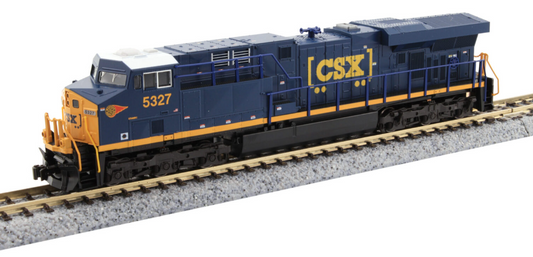 Kato 176-8962 N Scale - ES40DC  DC/Silent (DCC Ready) CSX #5327
