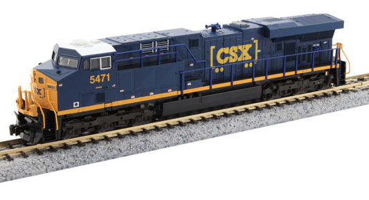 Kato 176-8964 N Scale - ES40DC  DC/Silent (DCC Ready) CSX #5471
