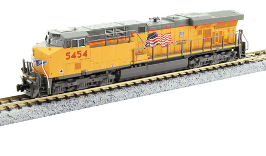 Kato 176-8966 N Scale - ES44AC DC/Silent (DCC Ready) Union Pacific #5454