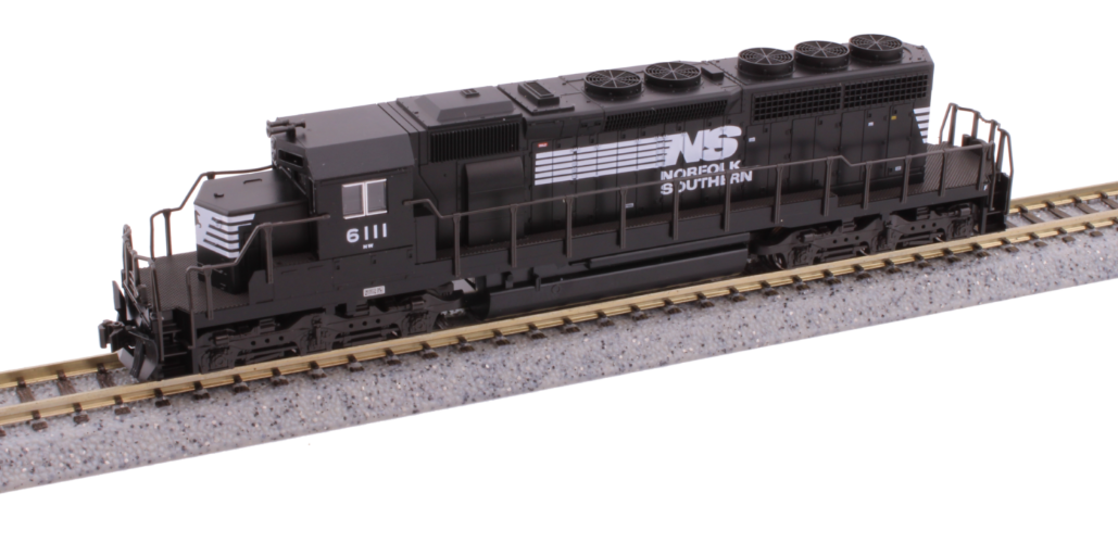 Kato 176-4826 N Scale - SD40-2 DC/Silent (DCC Ready) Norfolk southern #6111