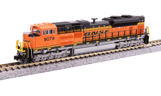 Kato 176-8527 N Scale -  SD70ACe DC/Silent (DCC Ready) BNSF H3 #9079