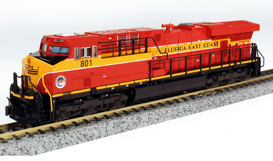 Kato 176-8947 N Scale - ES44AC DCC Ready Florida East Coast FEC #8947