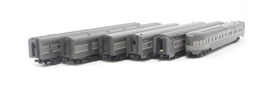 Kato 106-013 N Scale - Smoothside Passenger Cars New York Central 6 Car Set