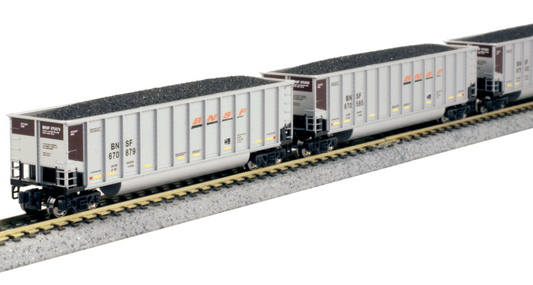 Kato Bethgon Coalporter 106-4633 BNSF 8 Car Set N Scale