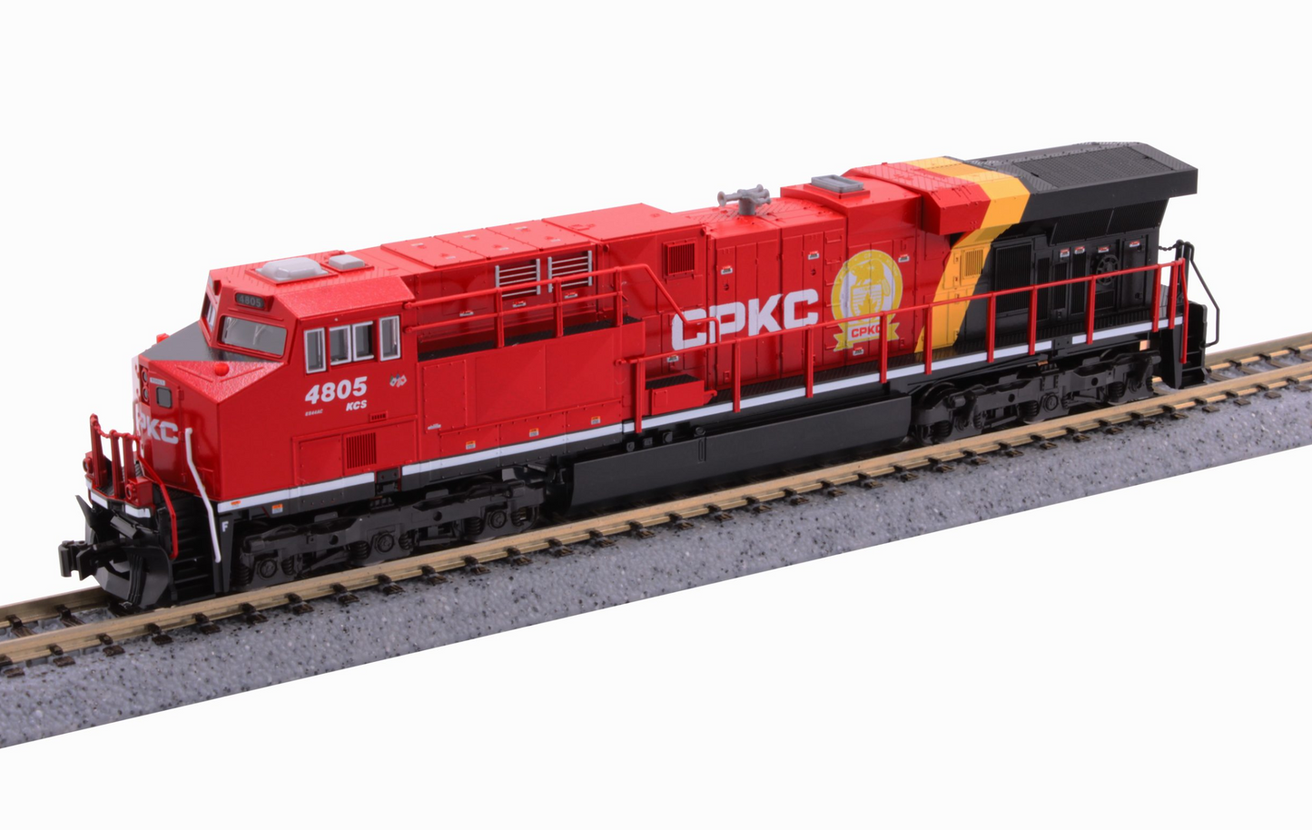 Kato ES44AC 176-8956 DCC Ready CPKC #4805 N Scale