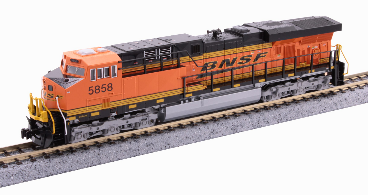 Kato ES44AC 176-8958 DCC Ready BNSF Heritage 3 #5858 N Scale