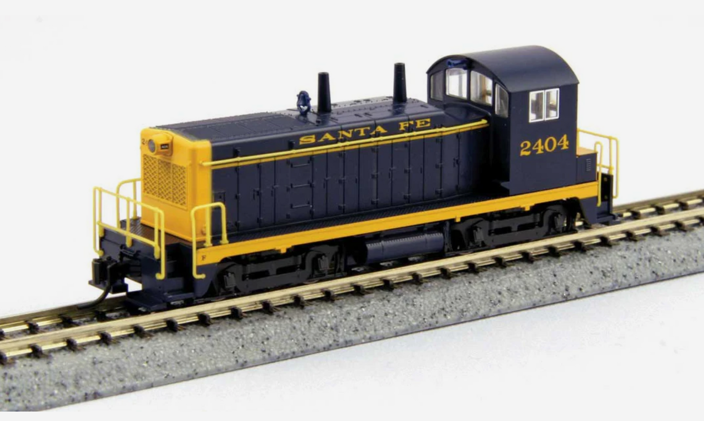 Kato 176-4375 N Scale - NW2 Switcher DC/Silent Santa Fe #2412