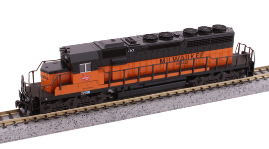 Kato 176-4825 SD40-2 DC Milwaukee Road #130 N Scale