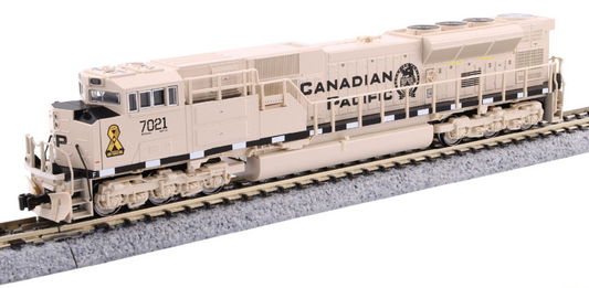 Kato 176-8542 SD70ACU DC Canadian Pacific Desert Tan Paint Scheme #7021 N Scale