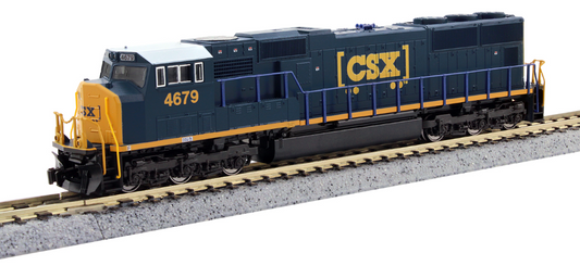 Kato 176-7616 N Scale - SD70M DC/Silent (DCC Ready) CSX YN3 #4697