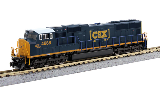 Kato 176-7617 N Scale - SD70M DC/Silent (DCC Ready) CSX YN3 #4688
