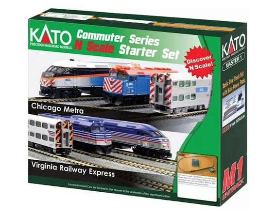 Kato 106-0031 Starter Set Metra N Scale