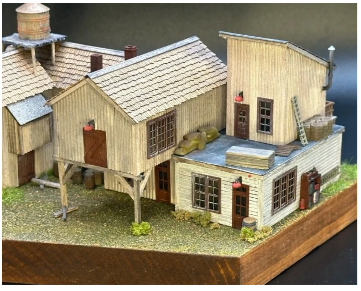 Mudd Creek Models MCM 034 HO Scale - Wooddells Lumber Laser Kit