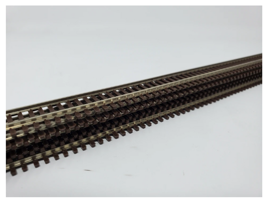 Micro Engineering 10-122 N Scale - Code 70 Non-Weathered 36" Flex-Trak Quantity 6