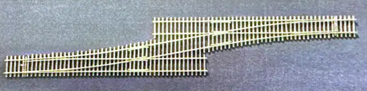 Micro Engineering 14-722 HO Scale Code 83, Crossover, #6 Frogs, Lefthand