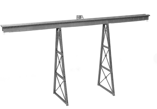 Micro Engineering 75-513 HO Scale - Tall Steel Viaducts Light Weight, 150' long w/bents