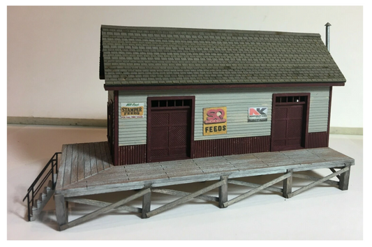 Motrak Models 83006 HO Scale - Applewood Depot Structure Kit