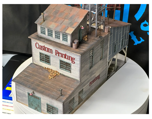 Mudd Creek Models - McMillians Printworks HO Scale