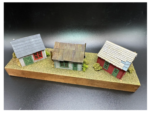 Mudd Creek Models - Trackside Shanty's HO Scale