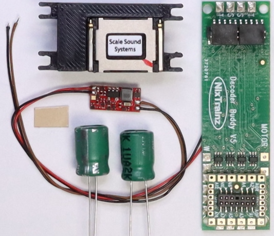 NixTrainz NTZ-501 - SoundTraxx Conversion Kit for ScaleTrains Locomotives