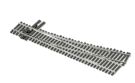 Peco SL-8352 HO Scale -  Code 83 Turnout #5 Radius Left Hand Insulfrog