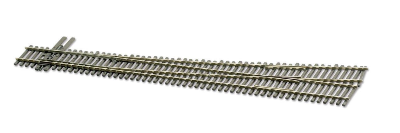 Peco SL-8382 HO Scale - Code 83 Left Hand #8 Turnout Insulfrog