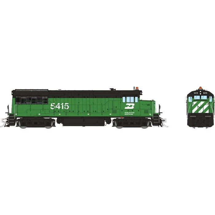 Burlington Northern model train image