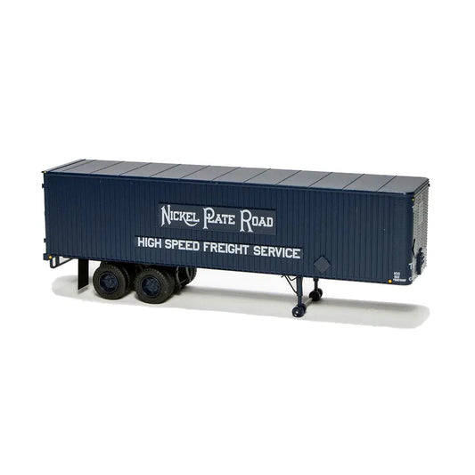 Rapido Fruehauf 35' Integral-Post Volume Van Trailer Nickle Plate Road #1 HO Scale