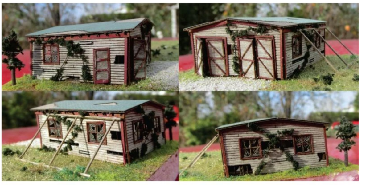 RS Laser 2054 HO Scale - Redneck Garage Laser Kit