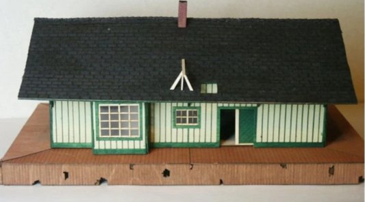 RS Laser RSL 2024 HO Scale - Cheltenham Station Structure Kit