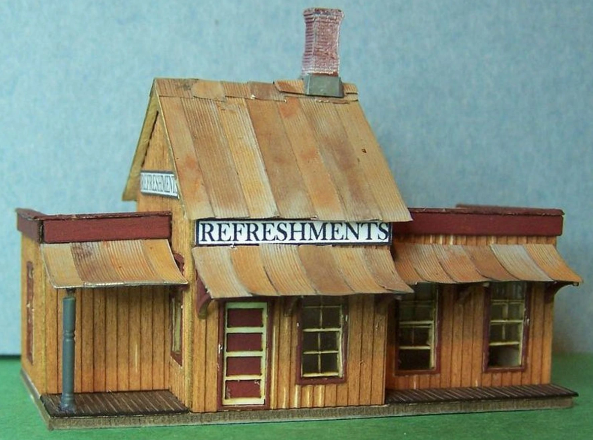 RS Laser RSL 2013 HO Scale - Eatery at Forks