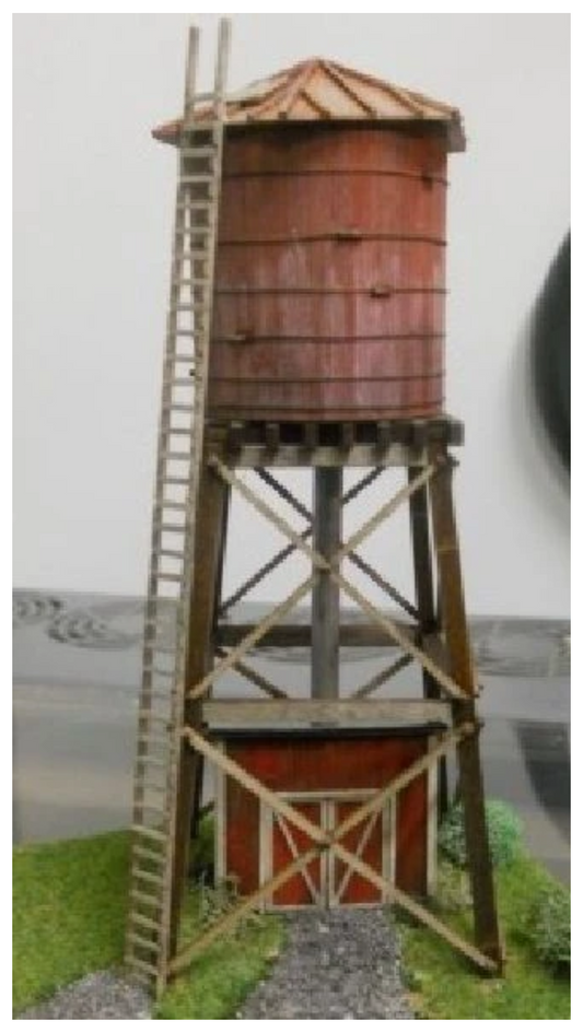 RS Laser RSL 2053 HO Scale - Madden Corner Water Tank Craftsman Kit
