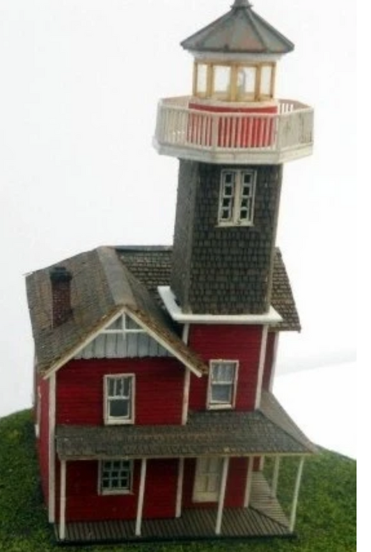 RS Laser RSL 3052 N Scale - Mispillion Lighthouse Craftsman Kit