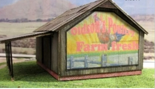 RS Laser RSL 3070 N Scale - Oldson's Poultry/Mill Kit Craftsman Kit
