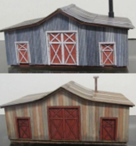 RS Laser RSL 2071 HO Scale - Storage / Handcar Shed Craftsman Kit