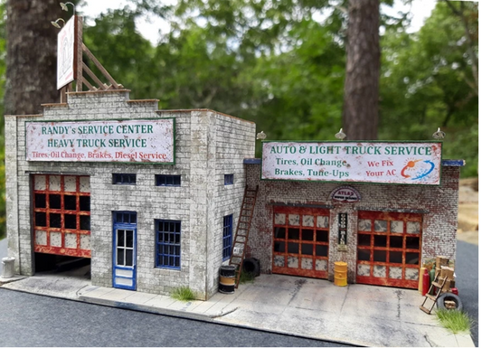 Rail Scale Models RSM 1305 HO Scale - Randy's Service Center Craftsman Kit