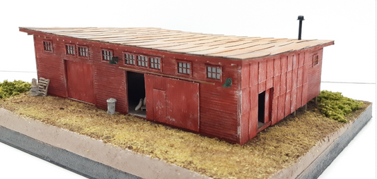 Rail Scale Models RSM 0135 HO Scale - Boone Warehouse Craftsman Kit