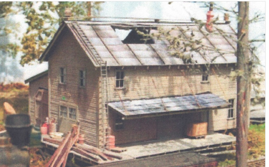 Rail Scale Models RSM 2130 N Scale - Cape Fear Saw Mill Craftsman Kit