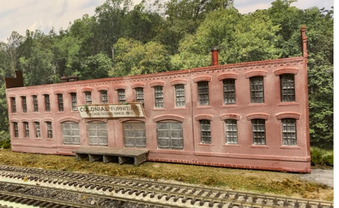 Rail Scale Models RSM P4016 HO Scale -  Colonial Furniture & Case Goods Structure Kit