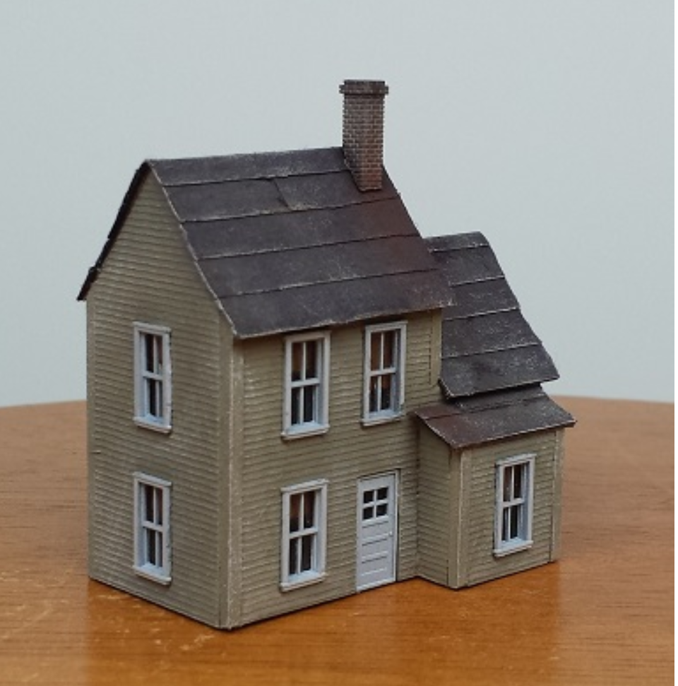 Rail Scale Models RSM 2020 HO Scale - Creigle's Rowhouse Craftsman Kit