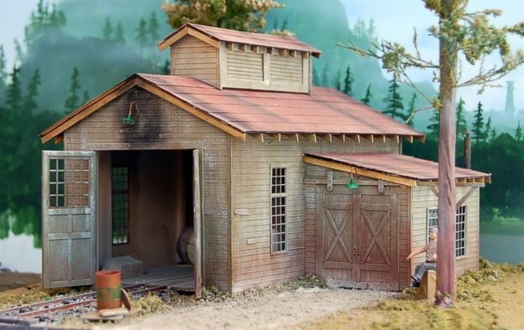 Rail Scale Models RSM 2125 HO Scale - The Critter Shed Craftsman Kit